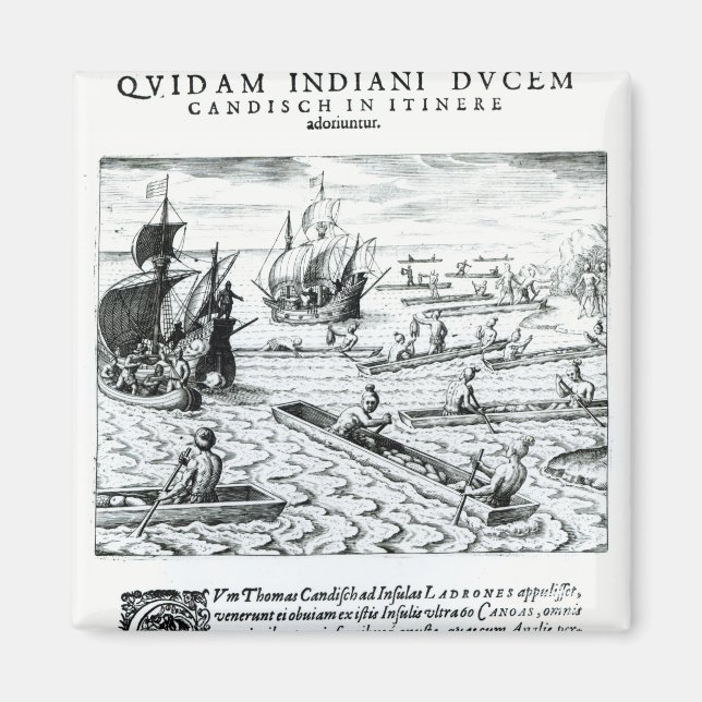 Imã Expedição de Thomas Cavendish (Frente)