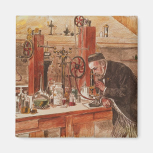 Imã Experimentação de Louis Pasteur