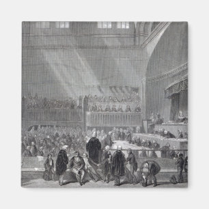 Imã Experimentação ereta de Daniel O'Connell em 1844