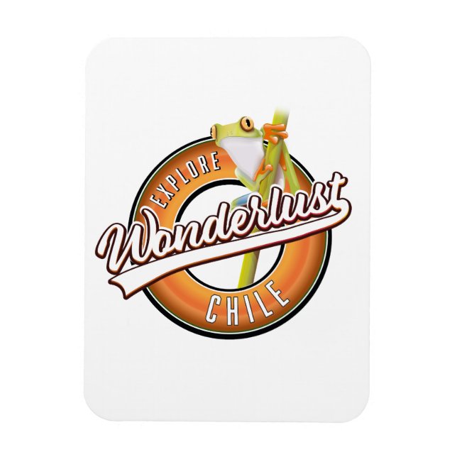 Ímã explorar o Chile maravilhosamente (Vertical)