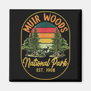 Imã Explore a natureza em muir woods est 1908 nacional
