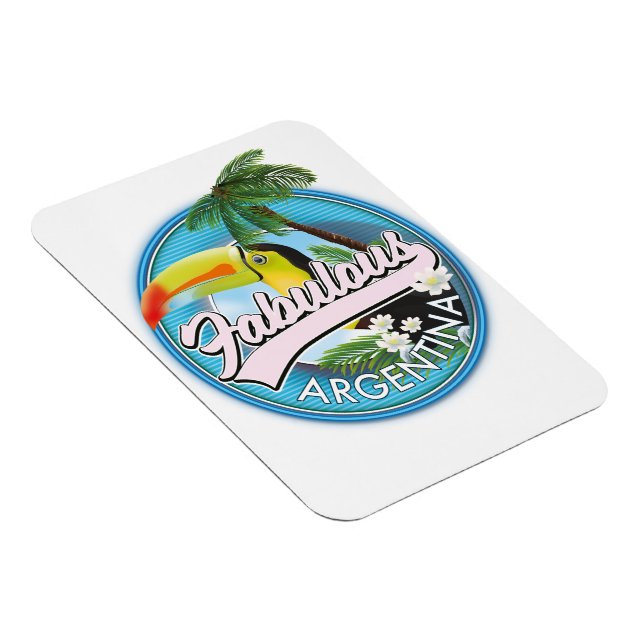 Ímã explore o fabuloso logotipo da Argentina (Lado Direito)
