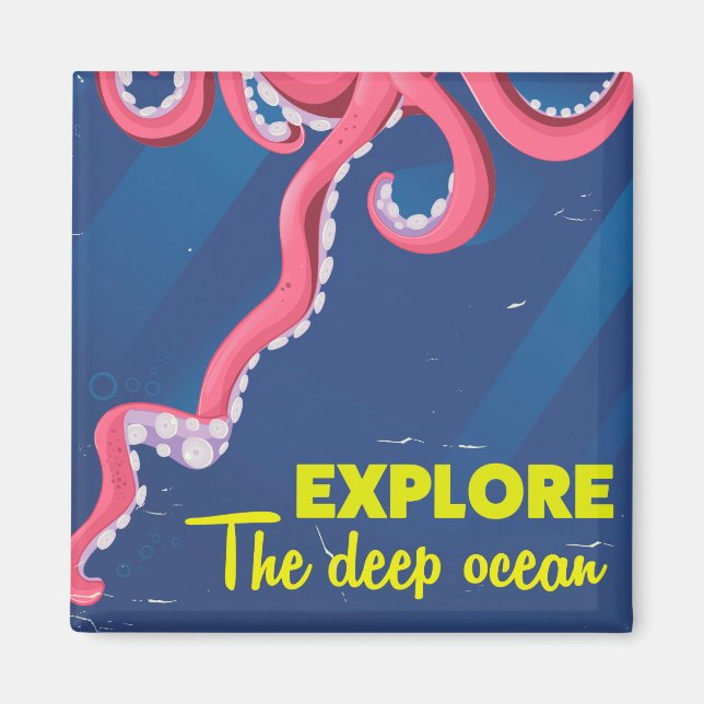 Imã Explore o Oceano Profundo (Frente)