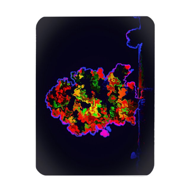 Ímã Explosão de árvore neon (Vertical)