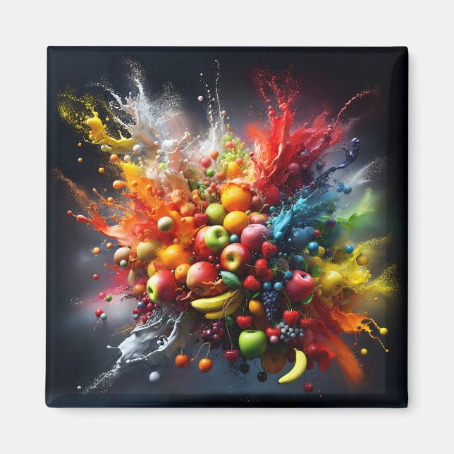 Imã explosão de fruta (Frente)