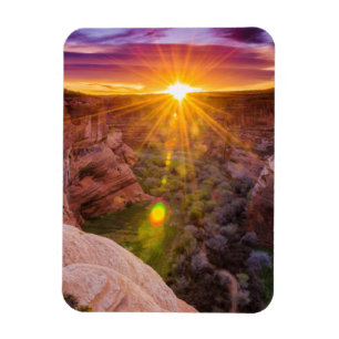 Ímã Explosão solar no Canyon de Chelly, AZ