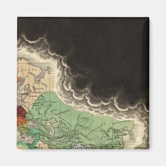 Imã Exposição do Império de Kublai Khan 1294 AD (Frente)