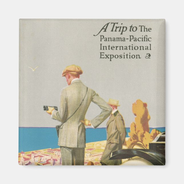 Imã Exposição do Pacífico Panamá (Frente)