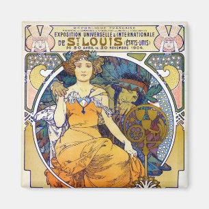 Imã Exposição Louis, Mucha