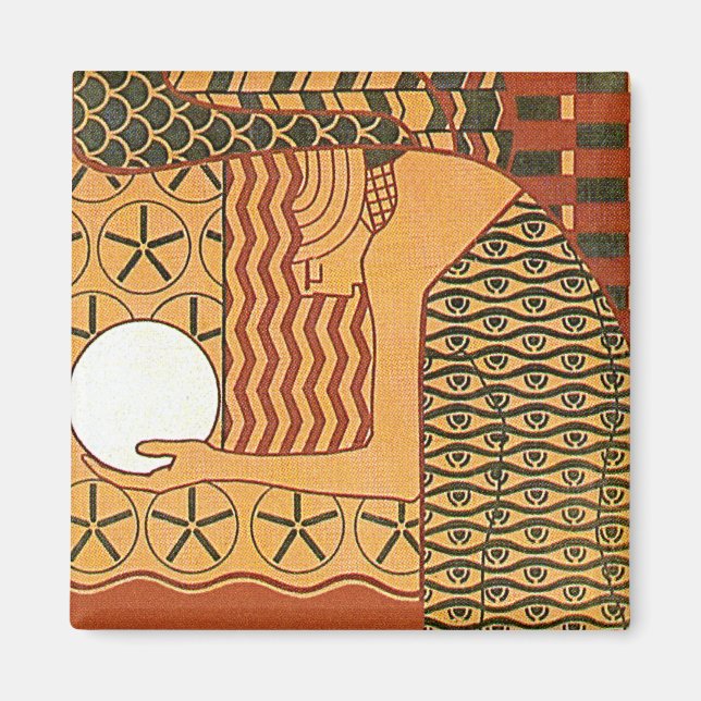 Imã Exposição Secessão Art-14 Viena, 1902 (Frente)