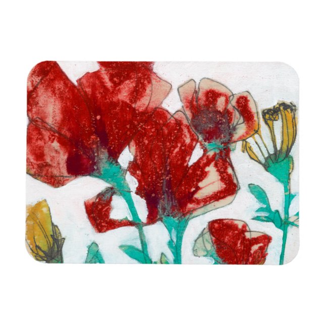 Ímã Expressão de Flor II (Horizontal)