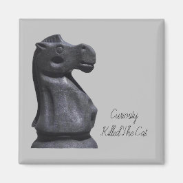 Imã Expressão de ímã "Curiosidade matou o gato"