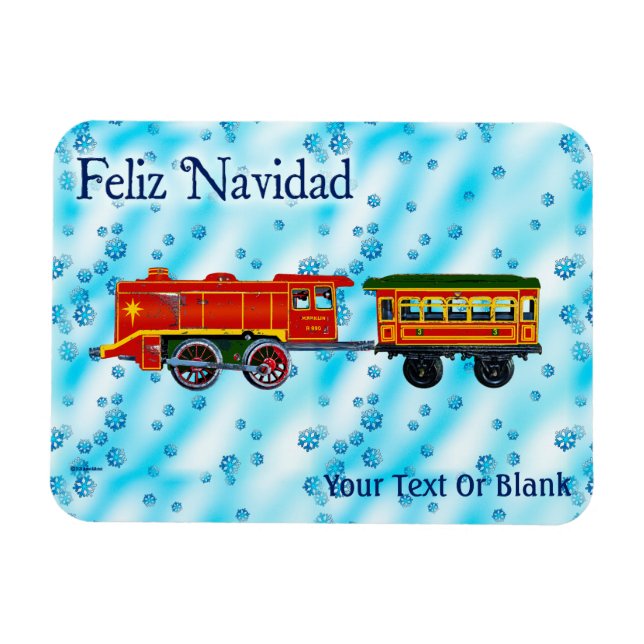 Ímã Expresso de Natal - Feliz Navidad (Horizontal)