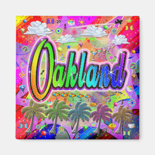 Imã Expresso Magnético Vista de Oakland