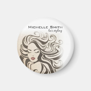 Imã Extensões Hair Do Estilo De Cabelo De Onda Chic Se