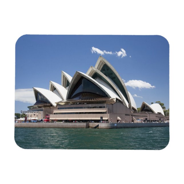 Ímã Exterior da Casa da Ópera de Sydney, Sydney, Nova  (Horizontal)