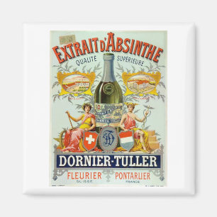 Imã Extrait d'Absinthe Poster Fine Art