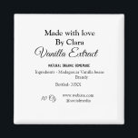 Imã Extrato de baunilha casado adicionar ingredientes<br><div class="desc">Design</div>