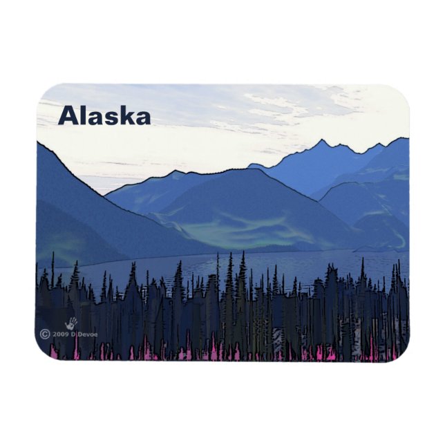 Ímã Extremo Verão do Norte (Horizontal)