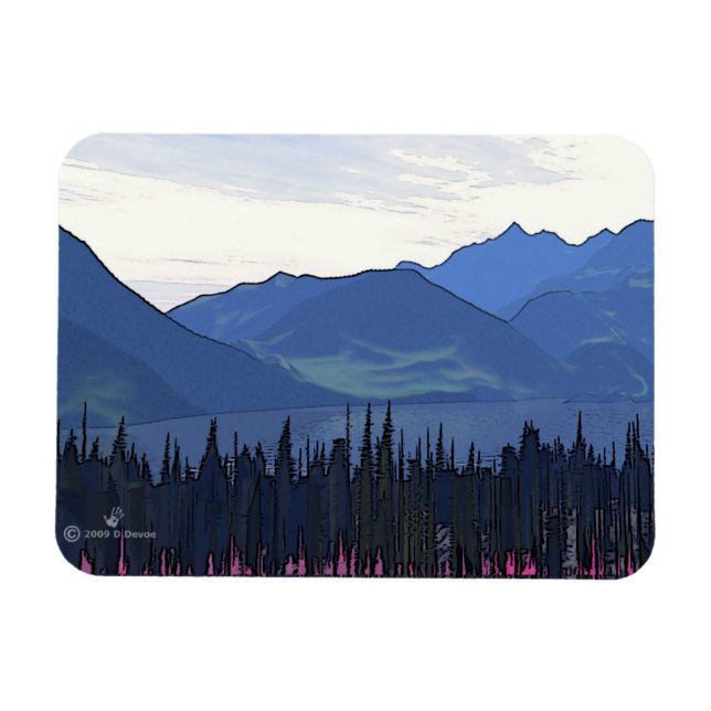 Ímã Extremo Verão do Norte (Horizontal)