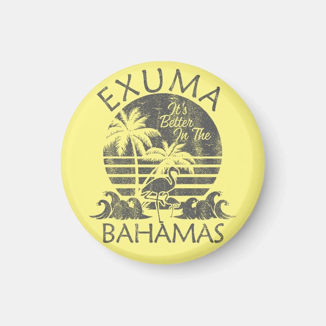 Imã Exuma Bahamas — Cruise de Vacinação com Magnetos R (Frente)