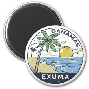 Imã Exuma Bahamas Vintage