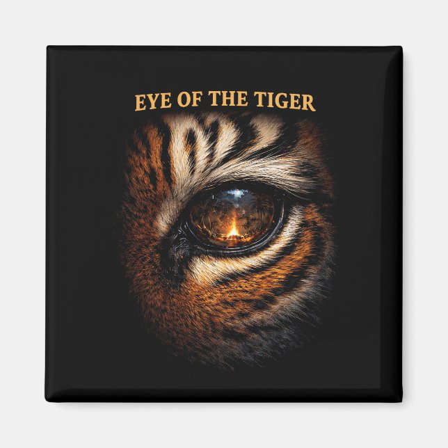 Imã Eye of the Tiger (Frente)