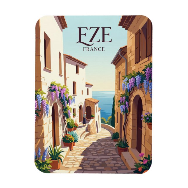 Ímã Eze, França França (Vertical)