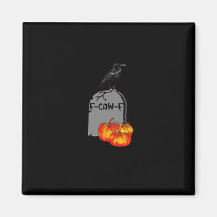 Imã F-Caw-F Corvo Clássico Retro Legal