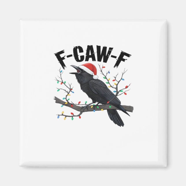 Imã F Caw F Estilo Casual Criativo Essencial (Frente)