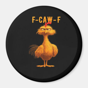 Imã F-Caw-F Frango Arte Essencial Moderna