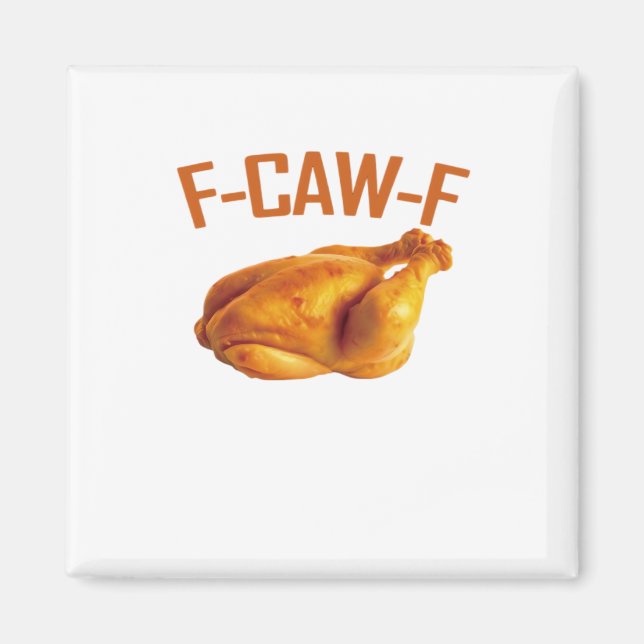 Imã F-Caw-F Frango Clássico (Frente)