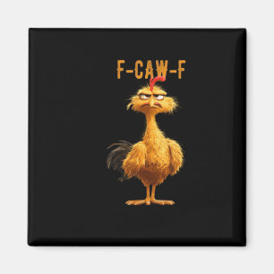 Imã F-Caw-F Frango Clássico Estilo Retro