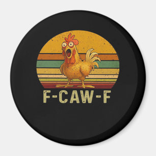 Imã F-Caw-F Frango Essencial Retro Clássico