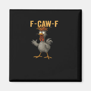 Imã F-Caw-F Frango Estético Casual Essencial
