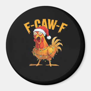 Imã F-Caw-F Frango Natal Essencial