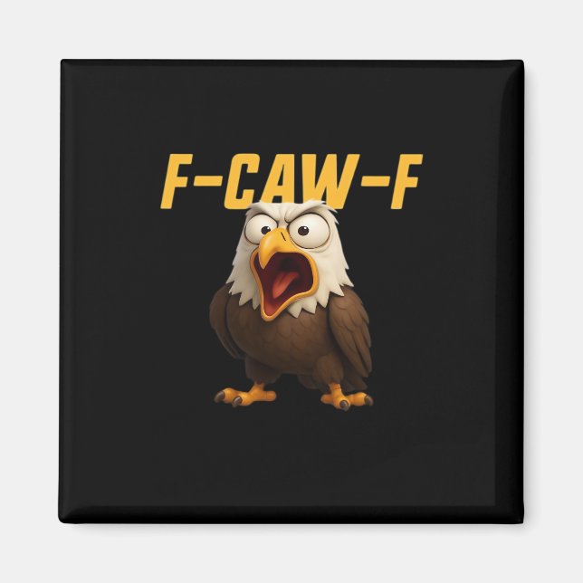 Imã F-Caw-F Funny F-Caw-F Gear Creative Style (Frente)
