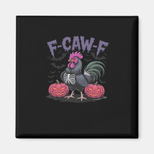 Imã F Caw F Galinha Engraçada Clássico Estilo Simples