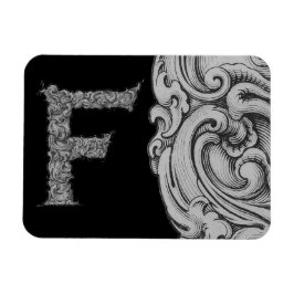 Ímã F- O Alfabeto Falck (Silvery)