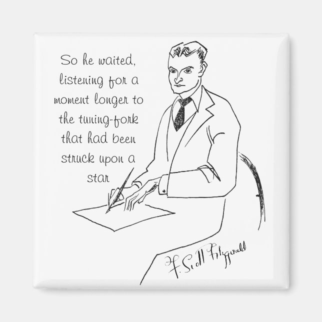 Imã F. Scott Fitzgerald (Frente)