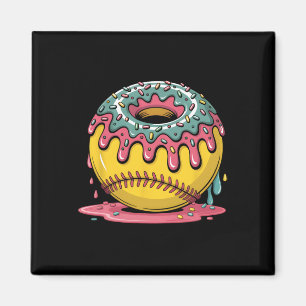 Imã Fã de atleta esportivo de sobremesa de donut drip