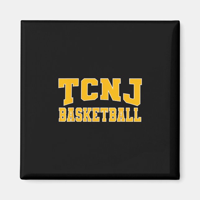 Imã Fã de esportes Tcnj Sketll (Frente)
