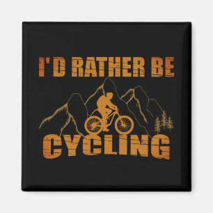 Imã fã engraçada de citação de ciclismo