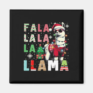Imã Fa La Llama Funny Llama Amante de os animais de Na