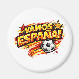 Imã Fã VAMOS ESPANA Espanha Patriótica Pé