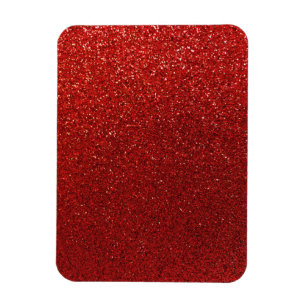 Ímã Faaux Red Burgundy Glitter Background Sparkle