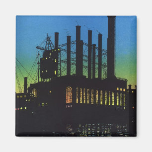 Imã Fábrica ao Pôr do Sol, Negócios Vintage