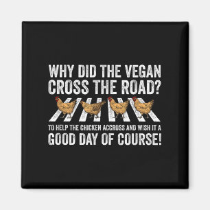 Imã Fábrica Vegetal De Frango Do Dia Mundial Do Vegan