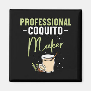 Imã Fabricante de Coquito de Natal Coquito Porto-rique