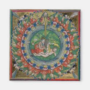 Imã Fac-simile a cópia da véspera criada deus do 2:2